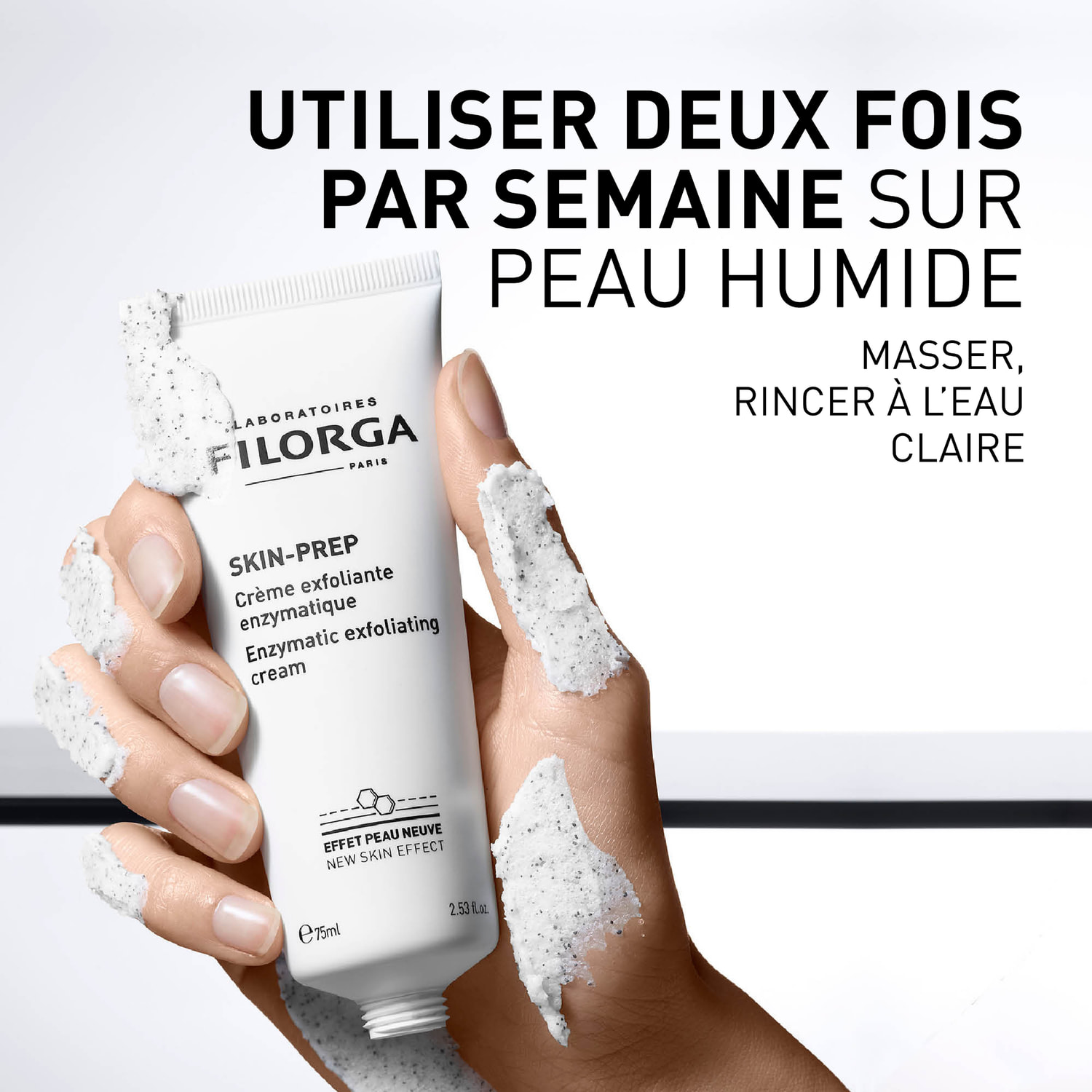 Crème Exfoliante Enzymatique - Nettoie en profondeur 75 ml