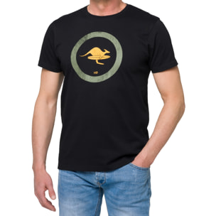 T-shirt in cotone 150 gr Hot Buttered Kailua Colore Nero.