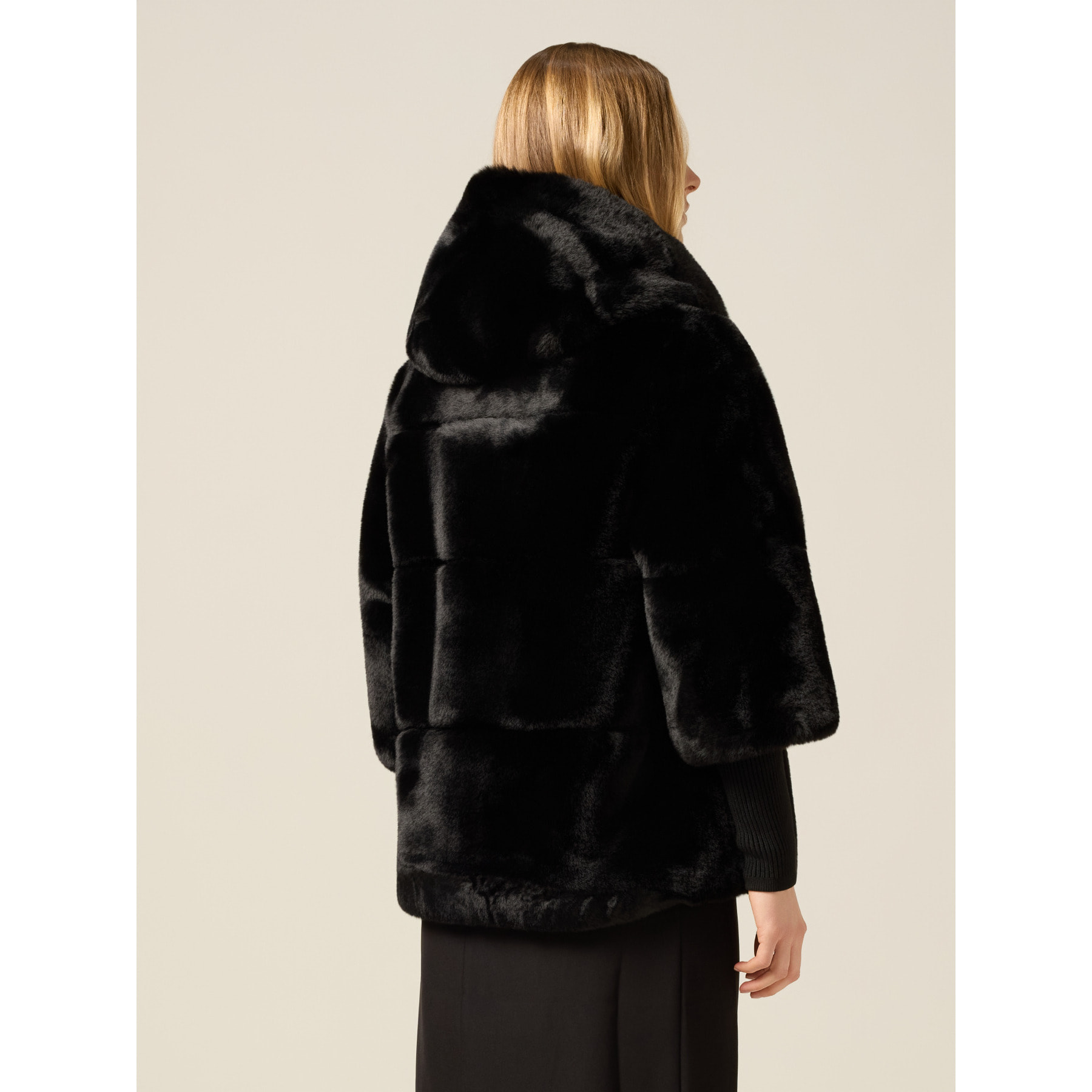 Oltre - Chaqueta con capucha - Negro