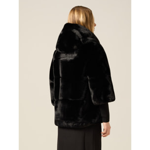 Oltre - Chaqueta con capucha - Negro