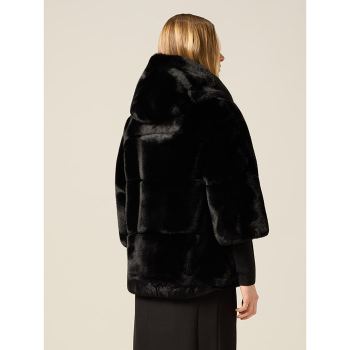 Oltre - Chaqueta con capucha - Negro