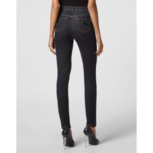 PHILIPP PLEIN Jegging de cintura alta