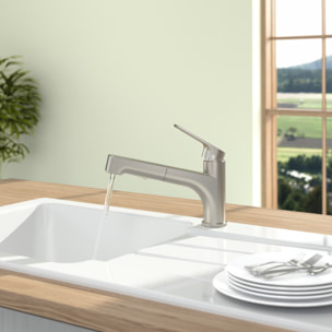 Robinet cuisine Junis Shower chromé