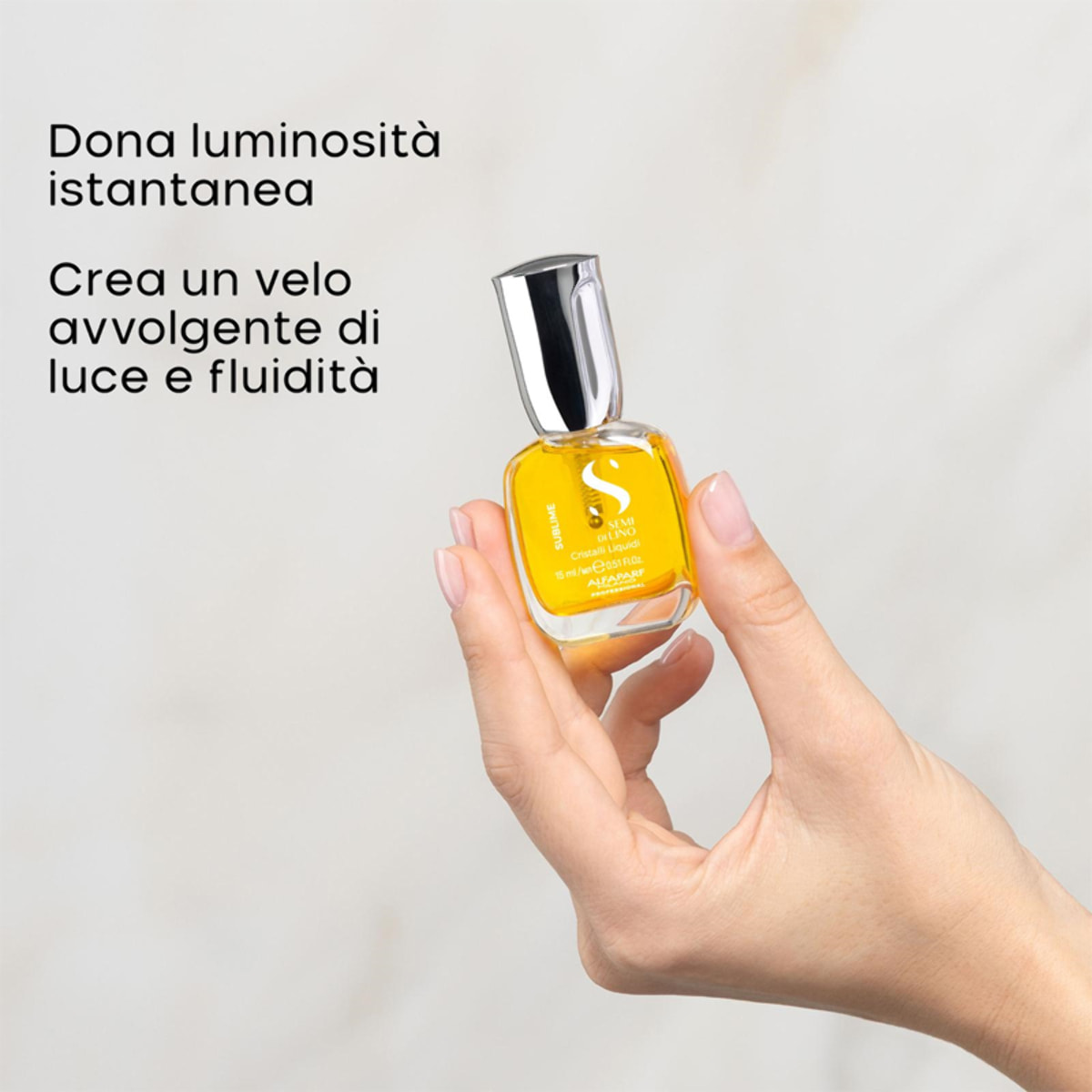 ALFAPARF MILANO Semi Di Lino Sublime Cristalli Liquidi Lilic Limited 15ml