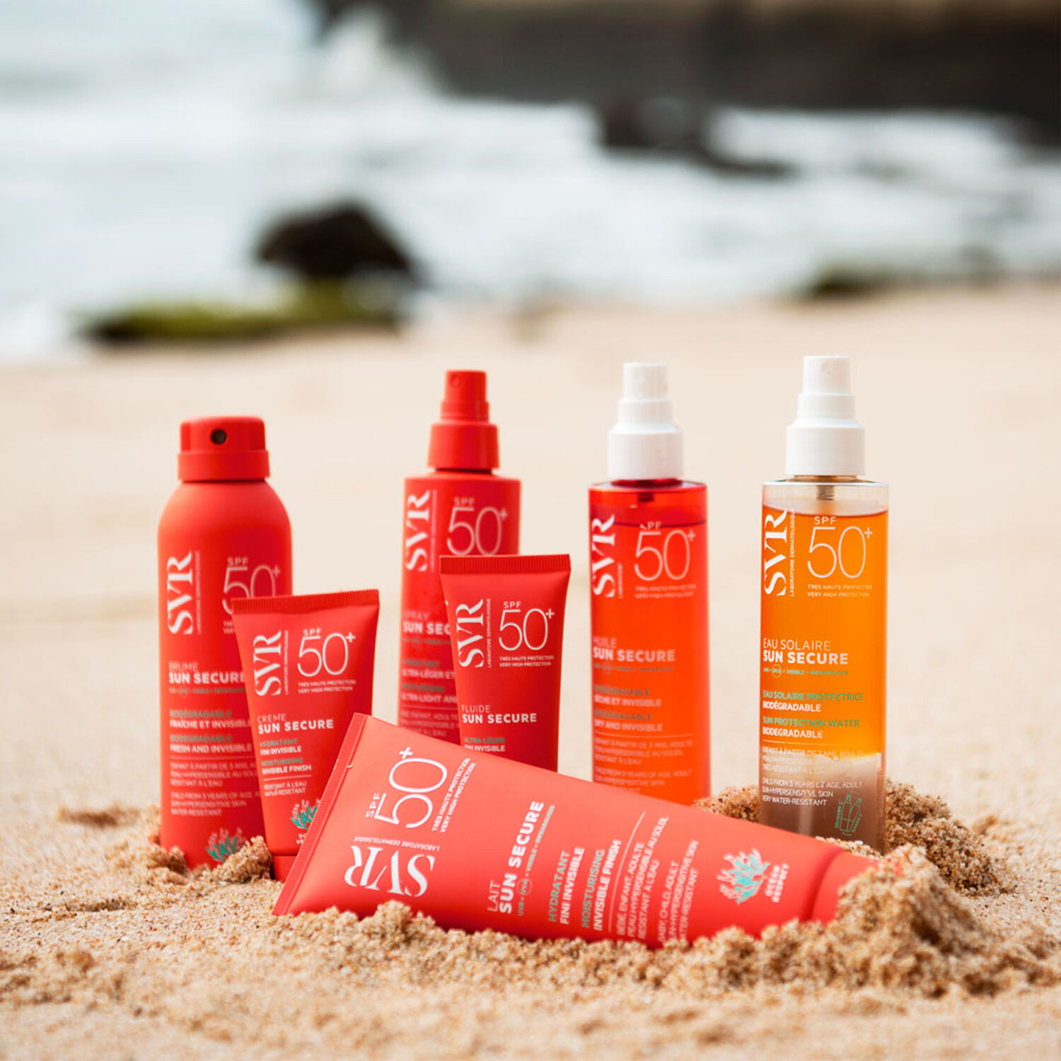 SUN SECURE SPF50+ - Lait Hydratant Sans Parfum