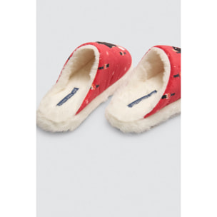 Pantofole per bambini con stampa schiaccianoci