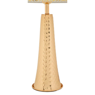 LAMPADA DA TAVOLO TOWER ORO CM Ø 30X54