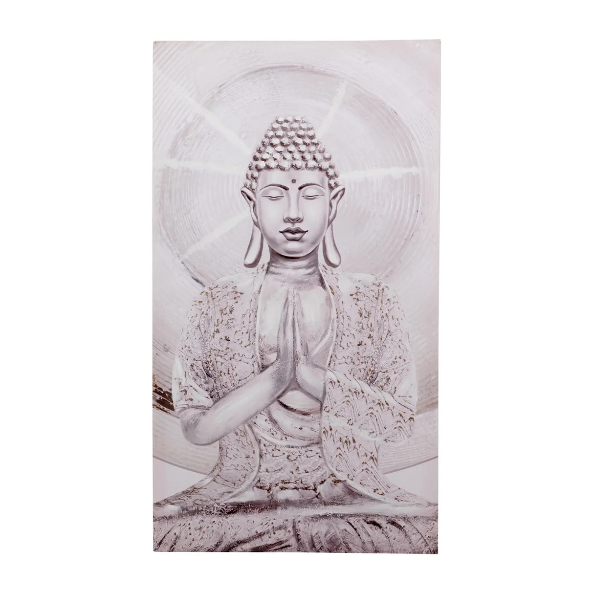 Set 2 Lienzos Budha 50x3x90 Cm