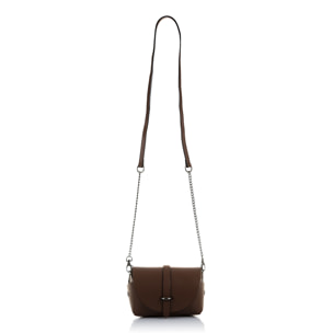 Carina Bolso bandolera Mujer.Piel auténtica Ruga