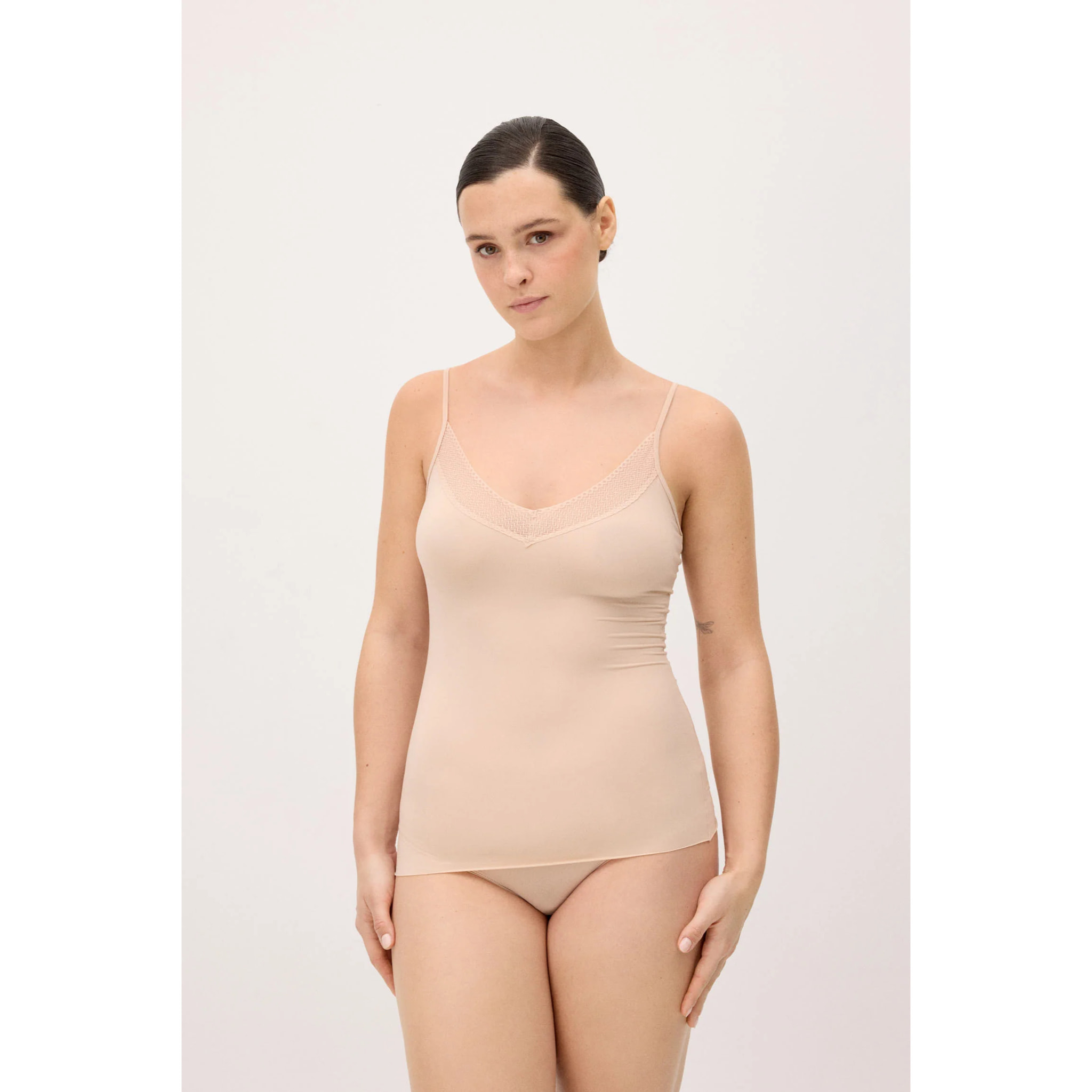 Canottiera intima Beige