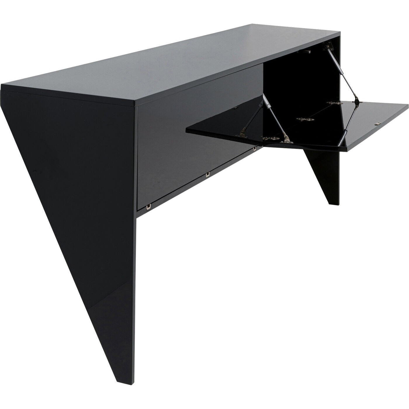 Console High Heel 200x38cm noire Kare Design