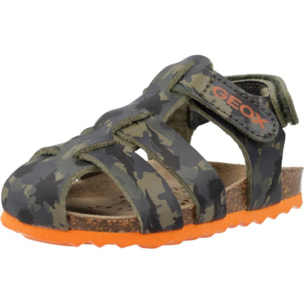 Sandalias Niño de la marca GEOX  modelo B SANDAL CHALKI BOY Green