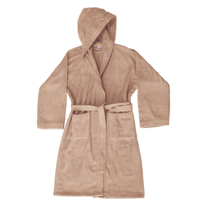 BASSETTI Accappatoio in spugna con cappuccio Corda