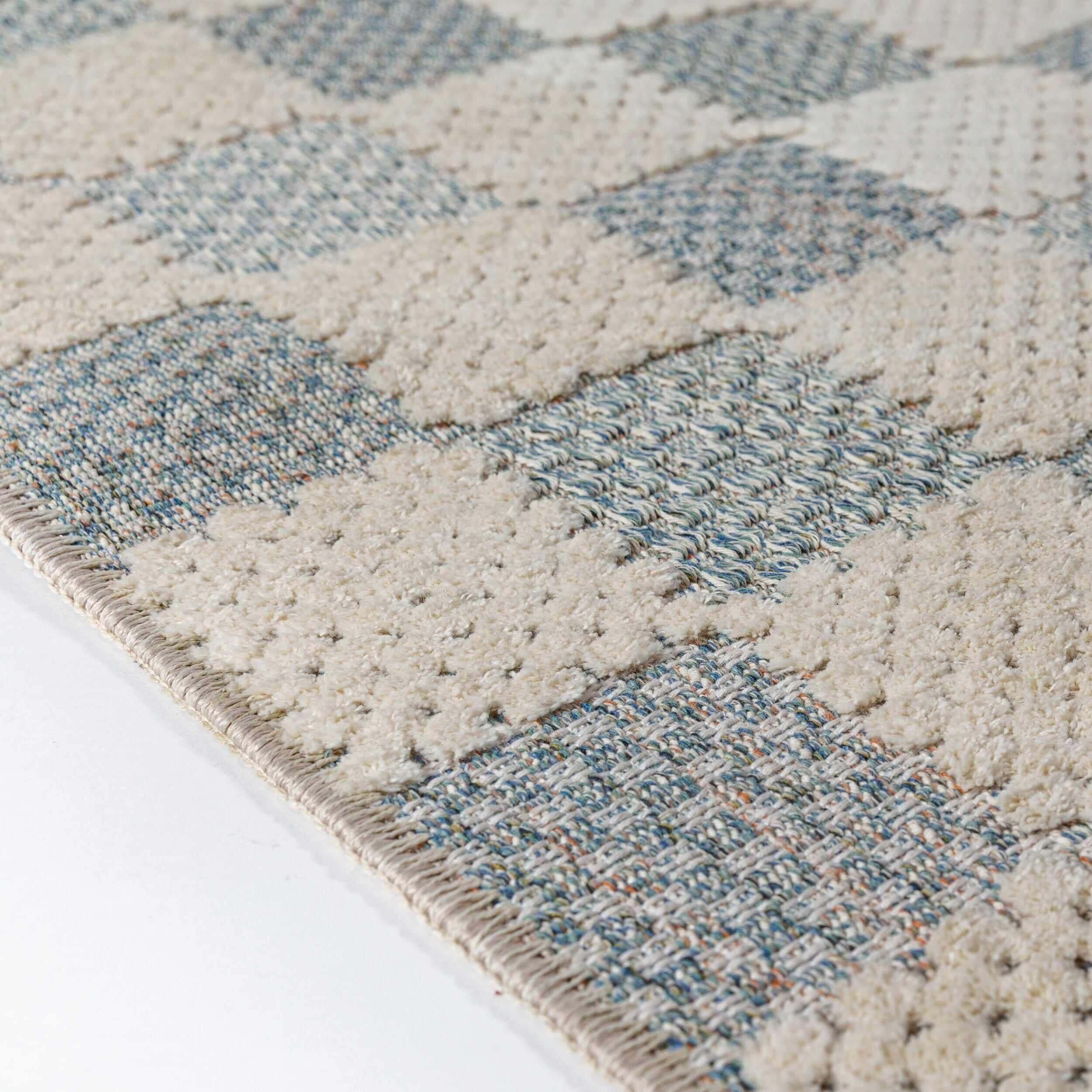 Tapis lavable MUTED CHECKERBOARD