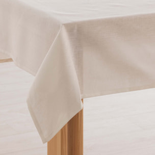 Nappe hydrofuge anti-taches en lin 100% Naturel