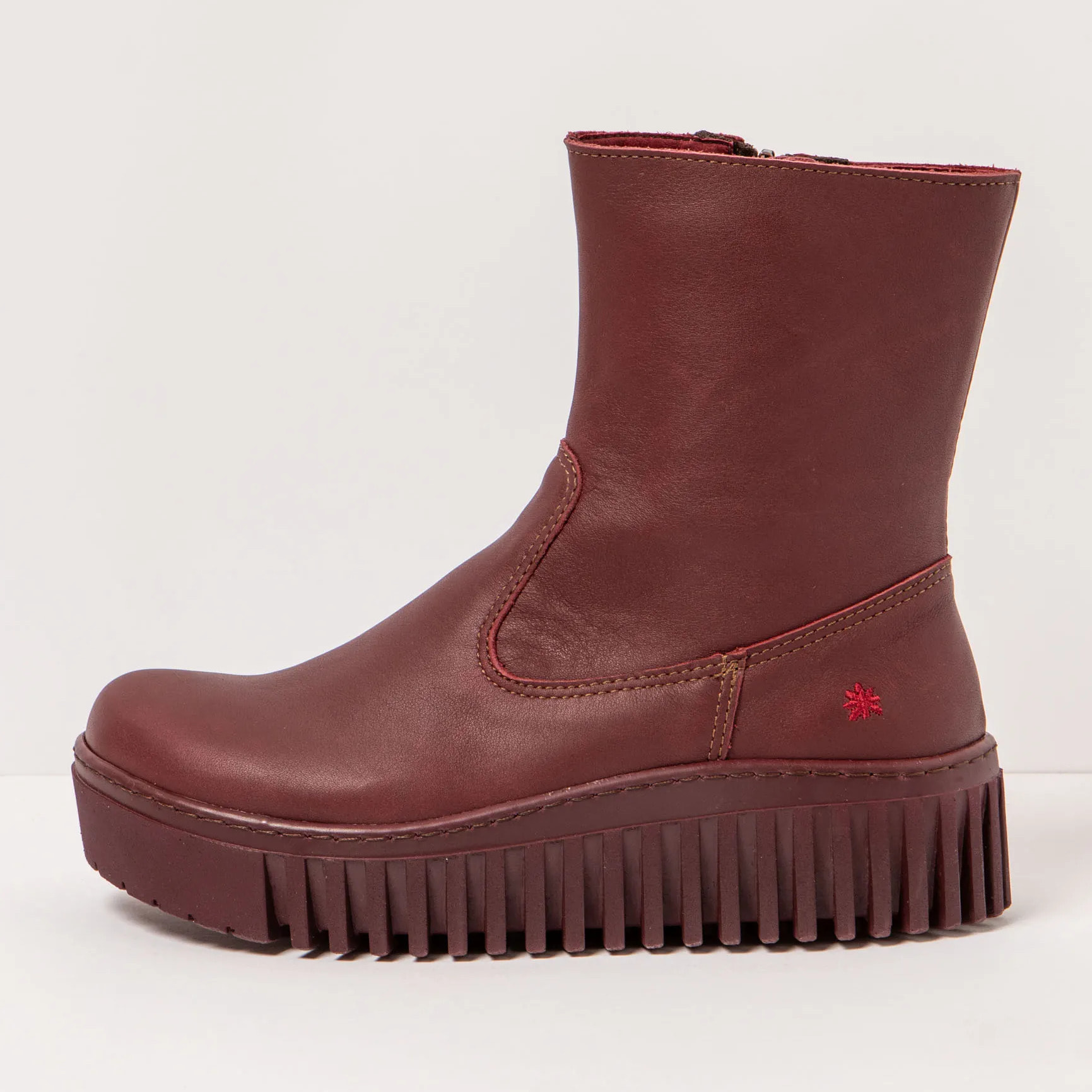 Botines 1531 NAPPA BURDEOS/BRIGHTON color Burdeos