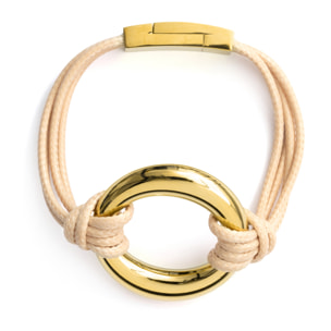 Pulsera Monimil acabado oro amarillo 18k