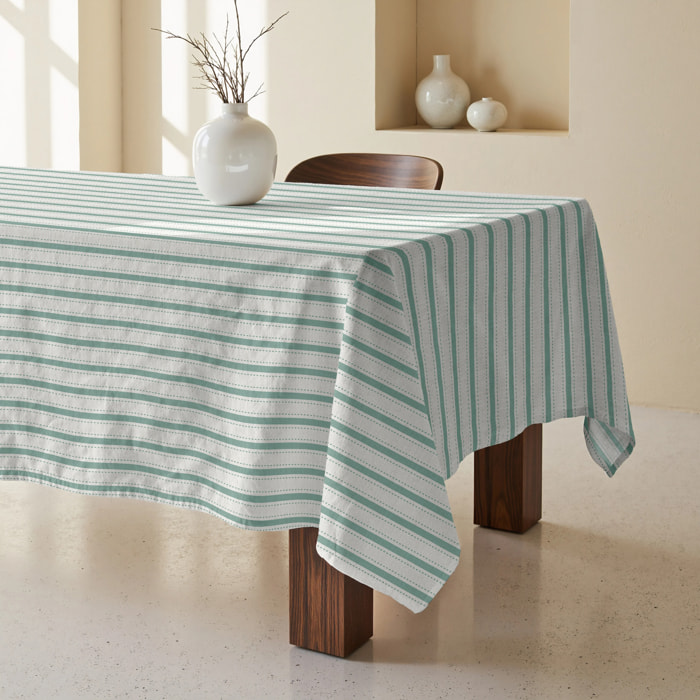 Nappe anti-taches 100 % coton Almanzor Turquesa