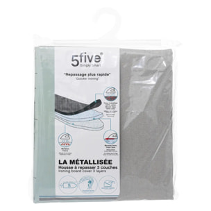 Housse à repasser 3 couches S gris clair