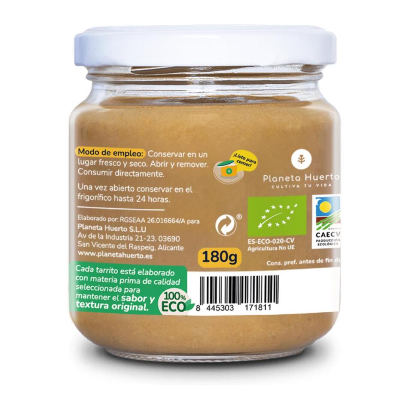 Tarrito Ecológico Multifrutas y Cereales Planeta Huerto 180 g