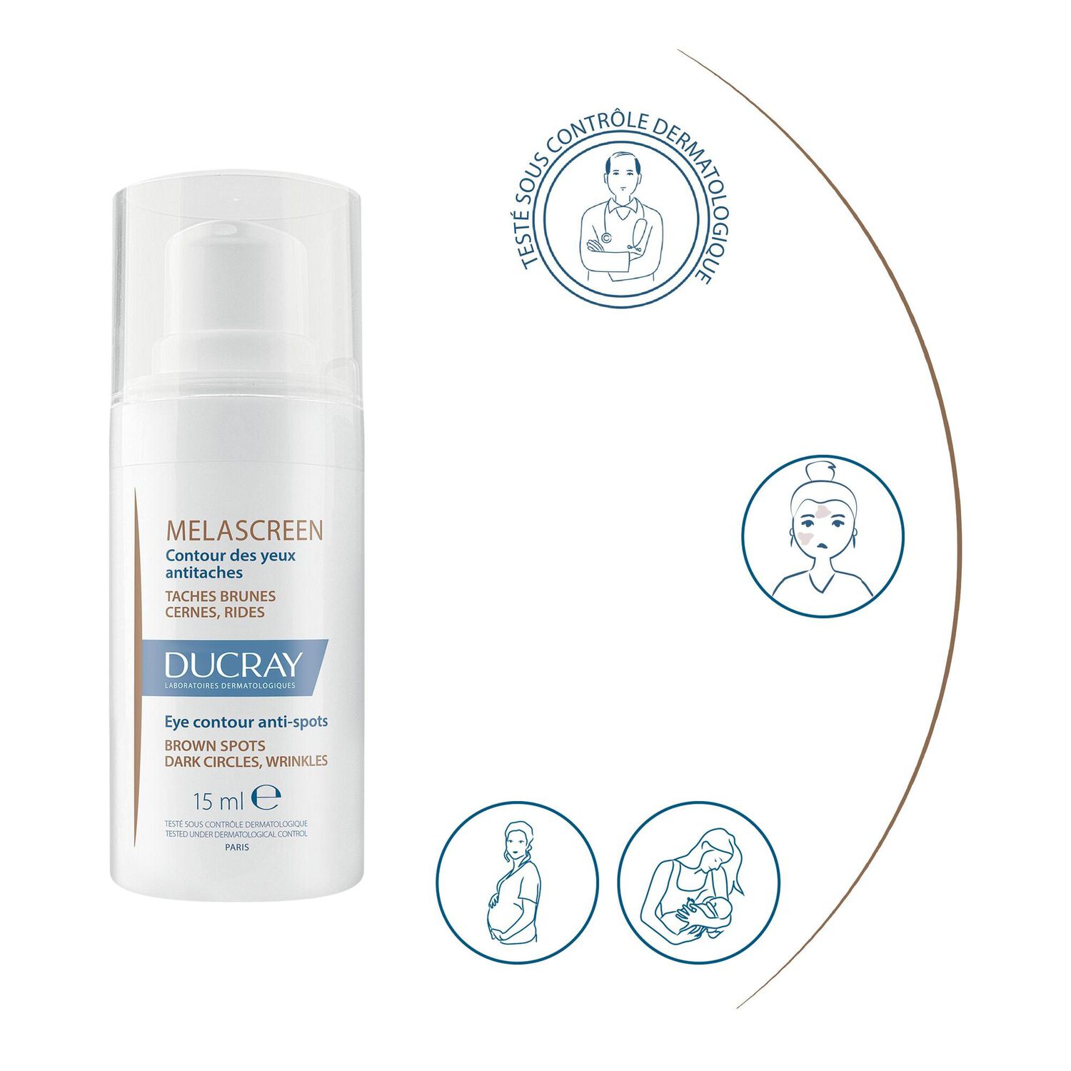 Melascreen - Contour des Yeux Antitaches 15 ml