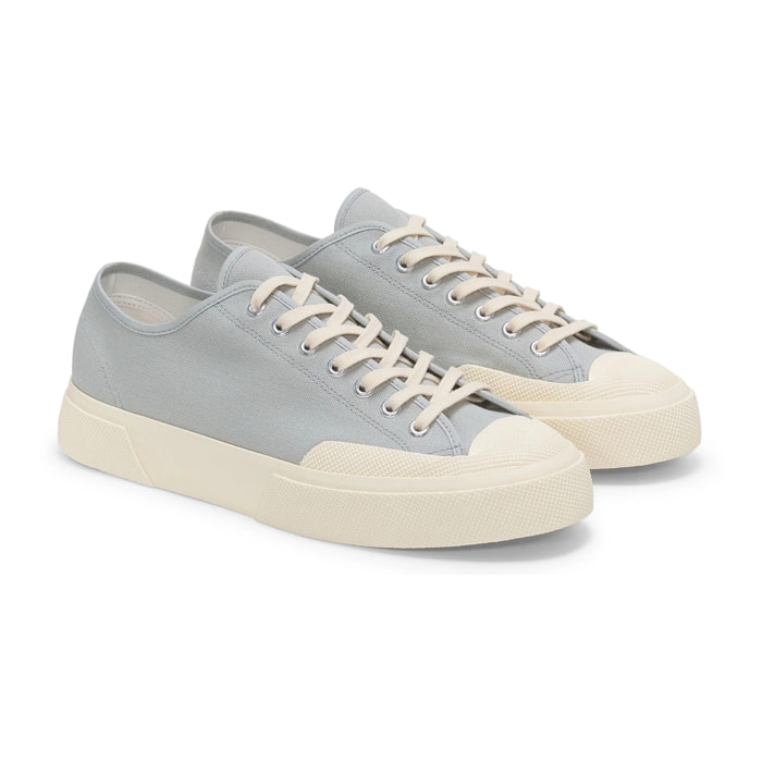 Superga - Zapatillas Unisex Gris - 2432 WORKS LOW CUT COTTON CANVAS