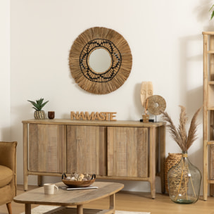 Miroir "Isa" - roseau D78 cm