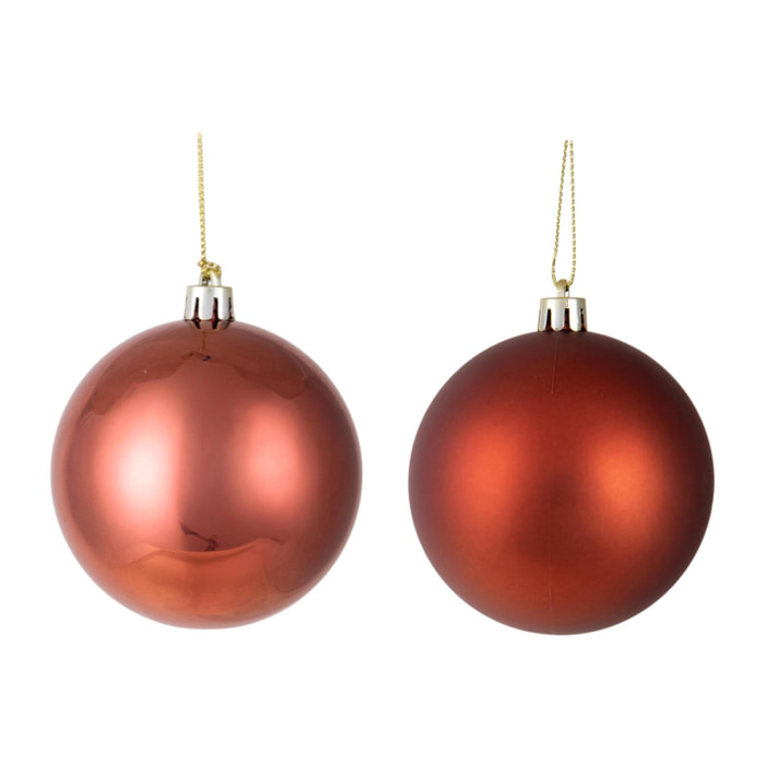 Sfere 12 pezzi assortite - Pezzi 3 - 8xH8x8cm - Bianchi Dino SpA