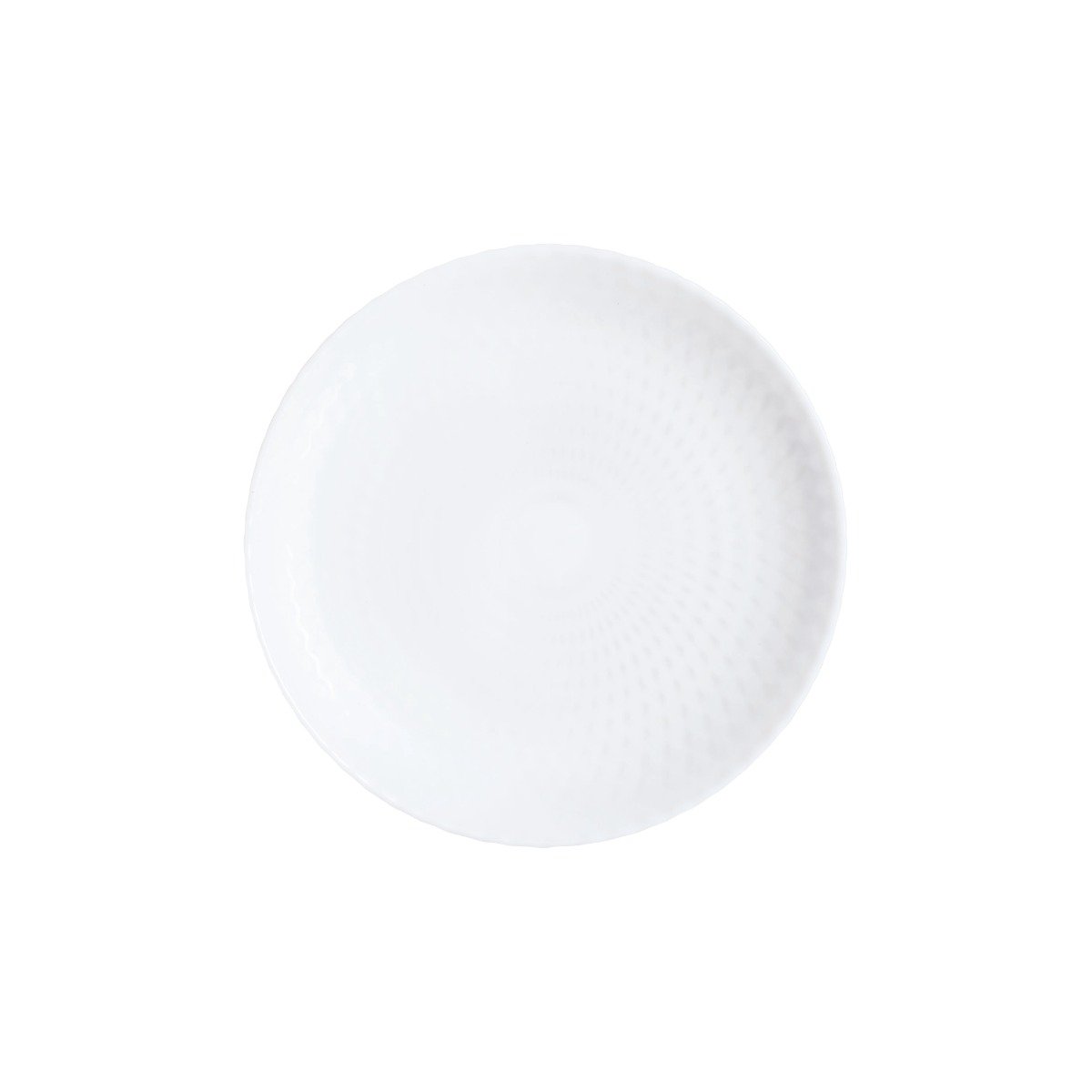 Piatto da dessert bianco 19 cm Pampille - Luminarc