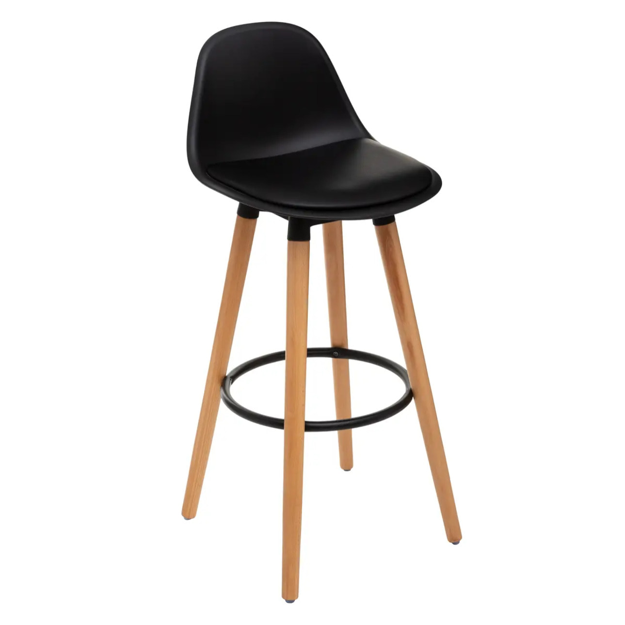 Chaise de bar "Maxon" noir