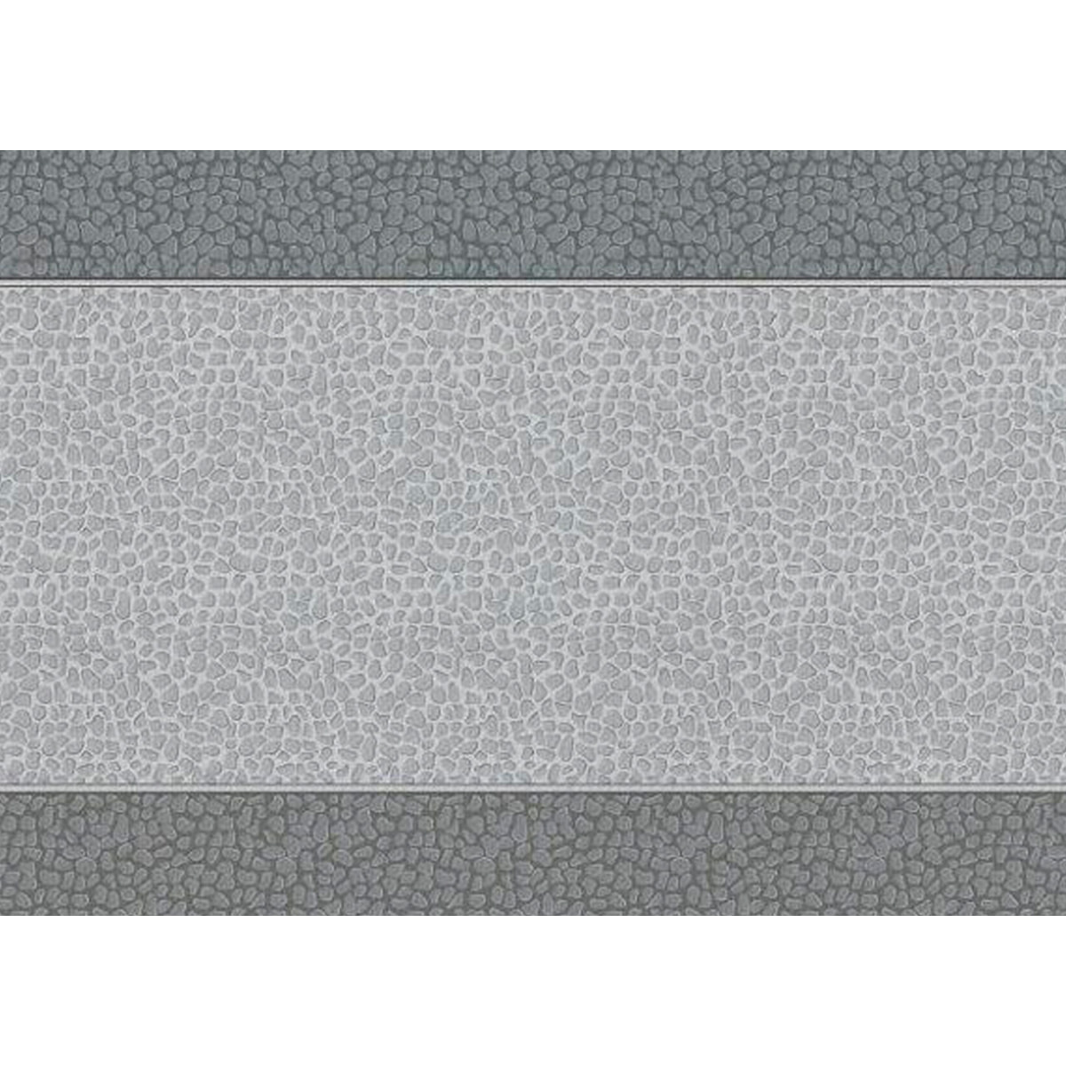 Tappeto Passatoia Cucina Antiscivolo Bourbon Grigio