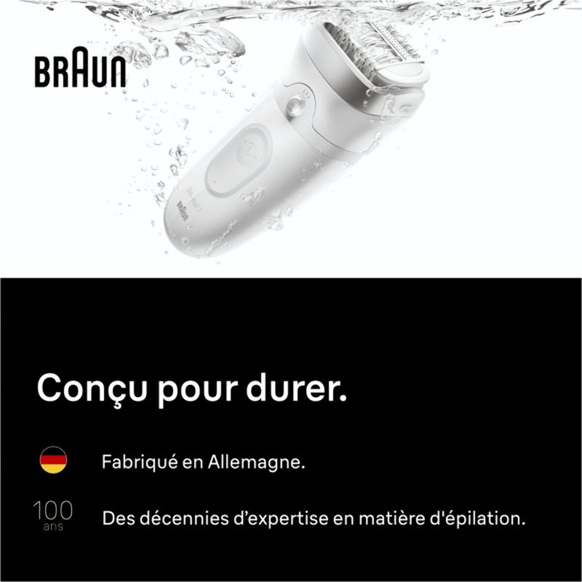 Epilateur électrique BRAUN Silk-épil SE7 7-041