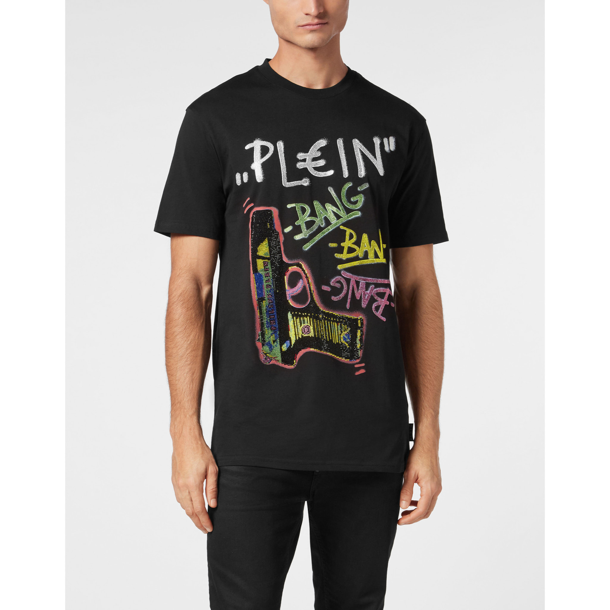 PHILIPP PLEIN T-shirt girocollo a maniche corte