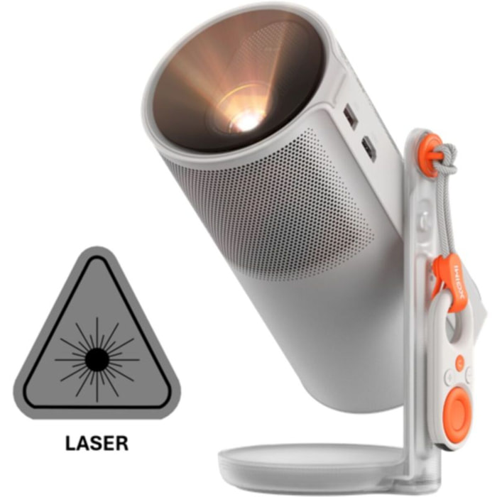 Vidéoprojecteur portable XGIMI MoGo 4 Laser - Full HD 1080p Triple Laser 550 lumens - Google TV
