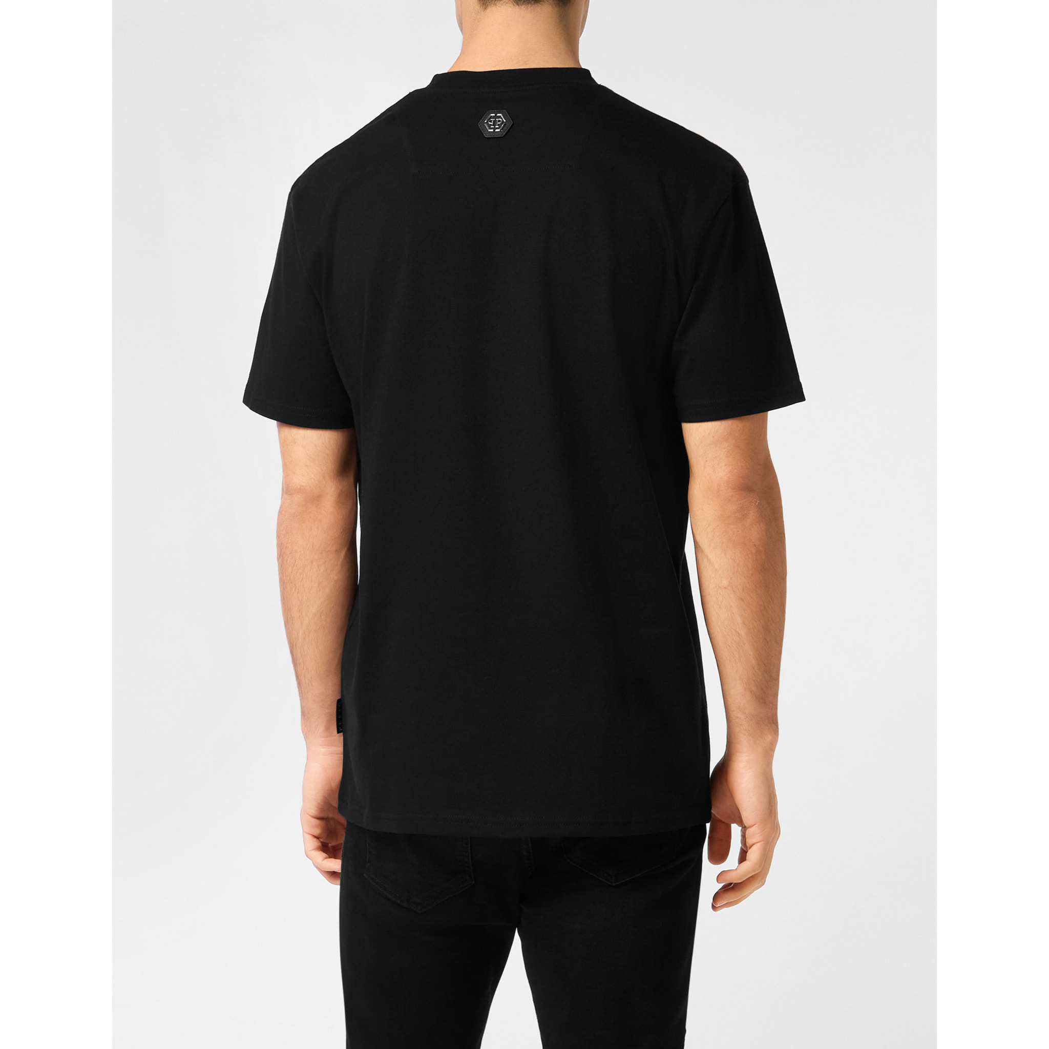 PHILIPP PLEIN Camiseta Cuello Redondo Ss HEXAGON