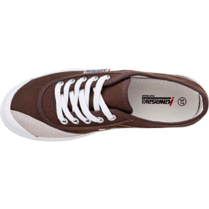 Zapatillas Sneaker Unisex - KAWASAKI Retro Canvas Shoe K192496-ES 5045 Chocolate Brown