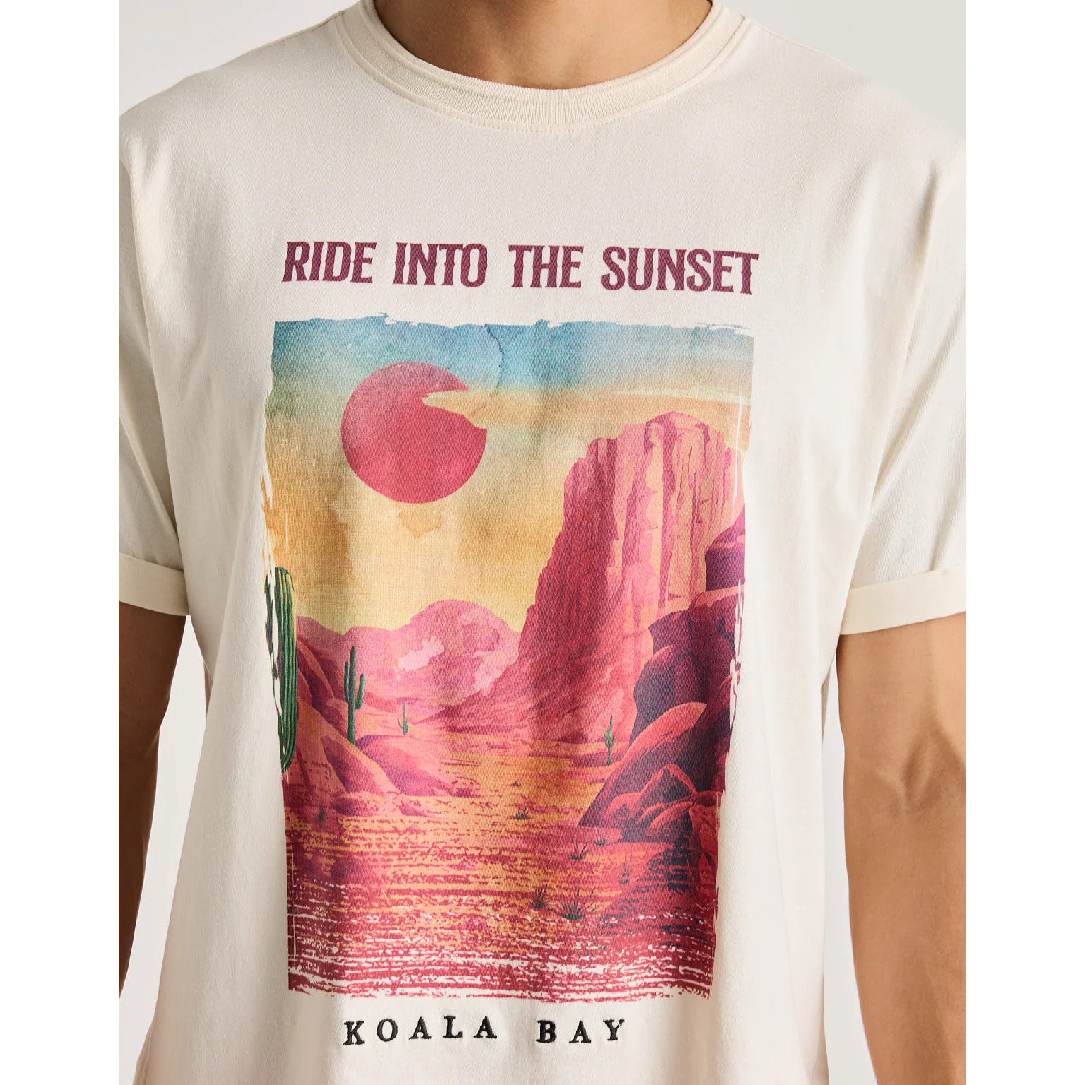 Camiseta Manga Corta Off White - Colorado
