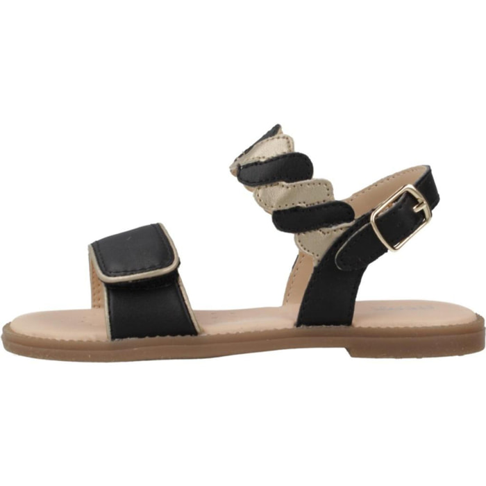 Sandalias Niña de la marca GEOX  modelo J SANDAL KARLY GIRL NEGRO