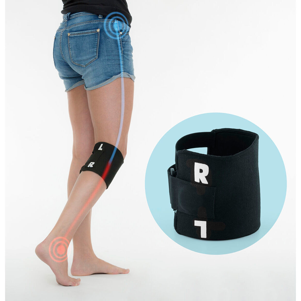 Genouillère d'Acupression Knure InnovaGoods 1 Unités