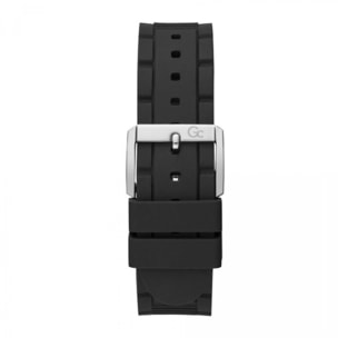 Reloj Gc Y69002G7MF Hombre Analogico Cuarzo con Correa de Silicona