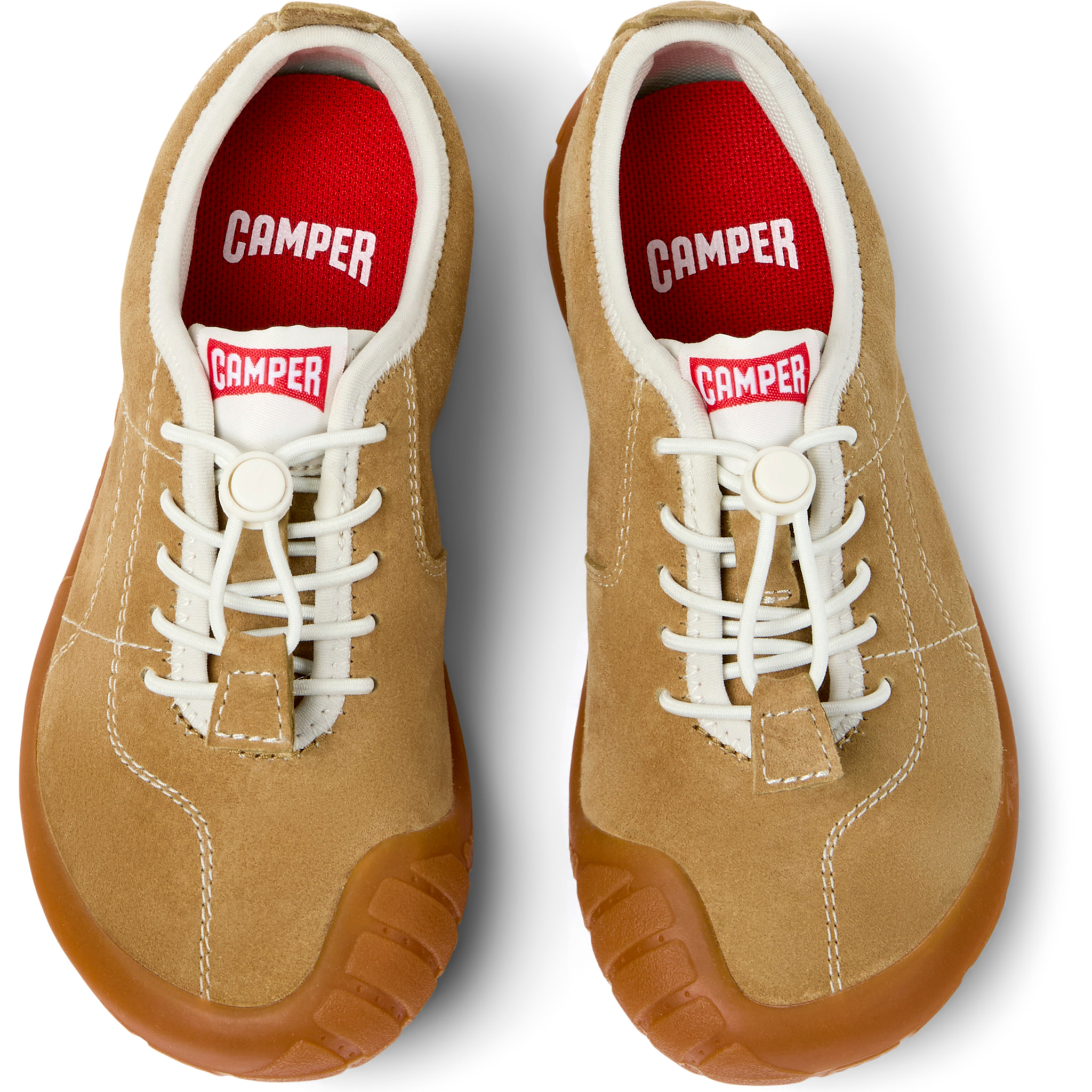 Zapatillas - CAMPER Peu Path Kids - Marron - Cuero nobuk