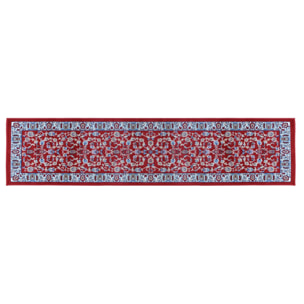 Tappeto Passatoia Corsia Disegno Orientale Rosso