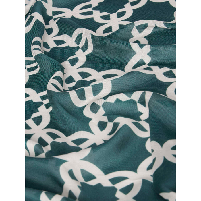 Elena Mirò - Stola stampata in modal - Verde