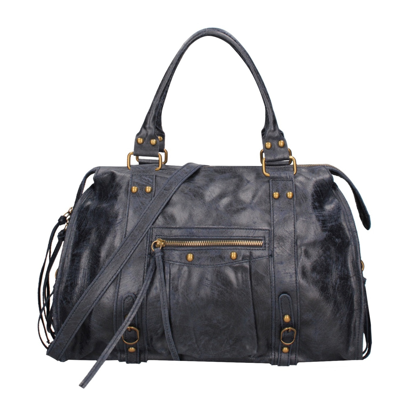 Borsa a spalla da donna - Modello Clara - Vera pelle - 41.0 x 28.0 x 13.0 cm