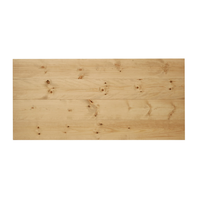 Cabecero de madera maciza en tono roble medio de varias medidas