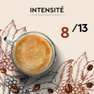 Café Cuvée de caractère x10 - Capsules compatibles Nespresso en aluminium
