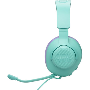 Casque gamer JBL Quantum 100M2 Bleu Cyan