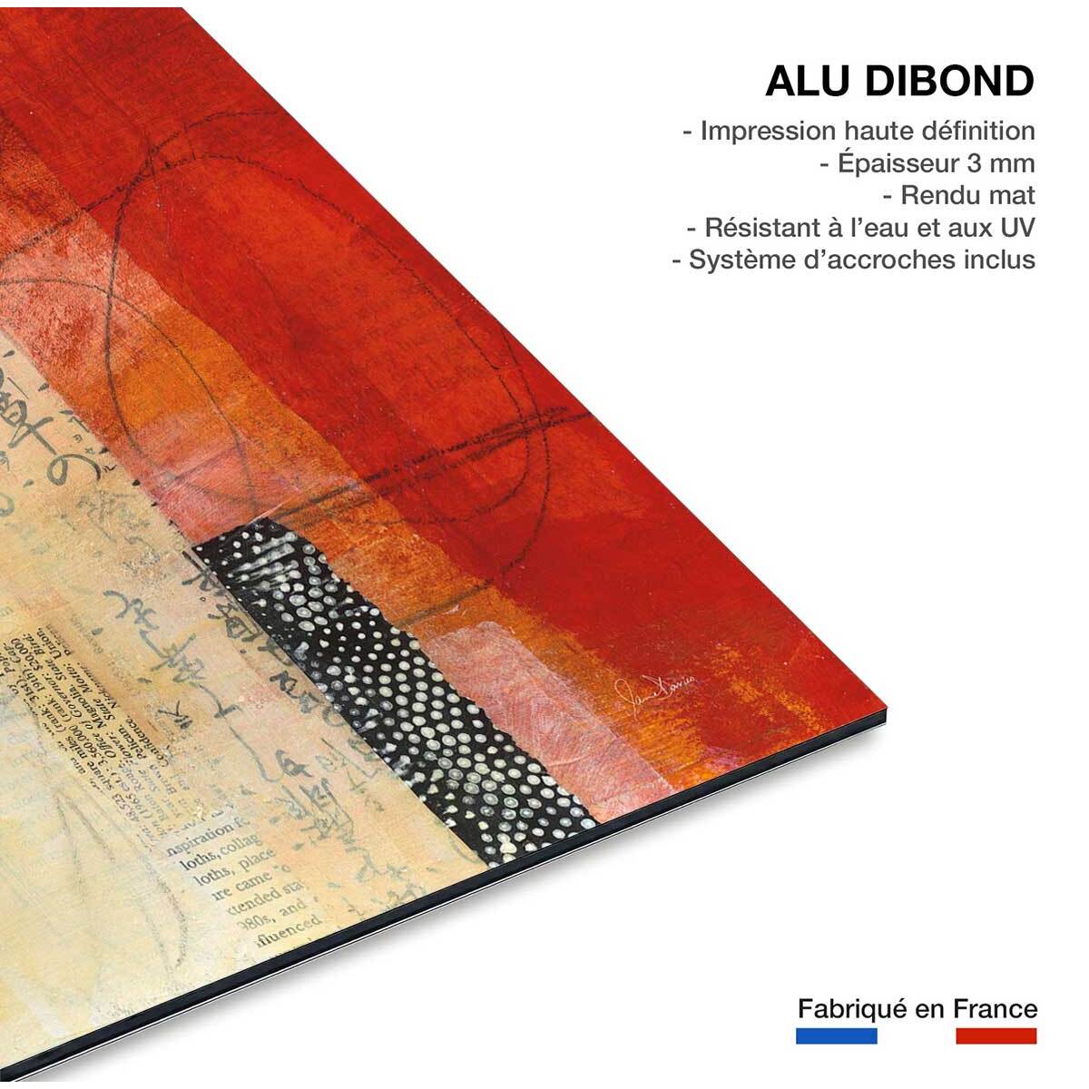 Tableau sino collage Tableau alu Dibond