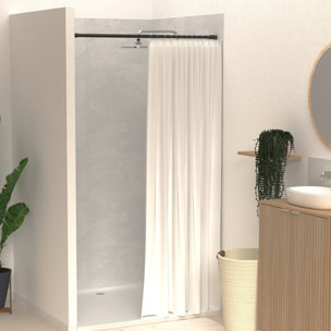 TRINGLE RIDEAU DCH NOIR 120CM