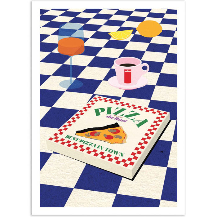 Affiche - Pizza da Rosi - Rosi Feist